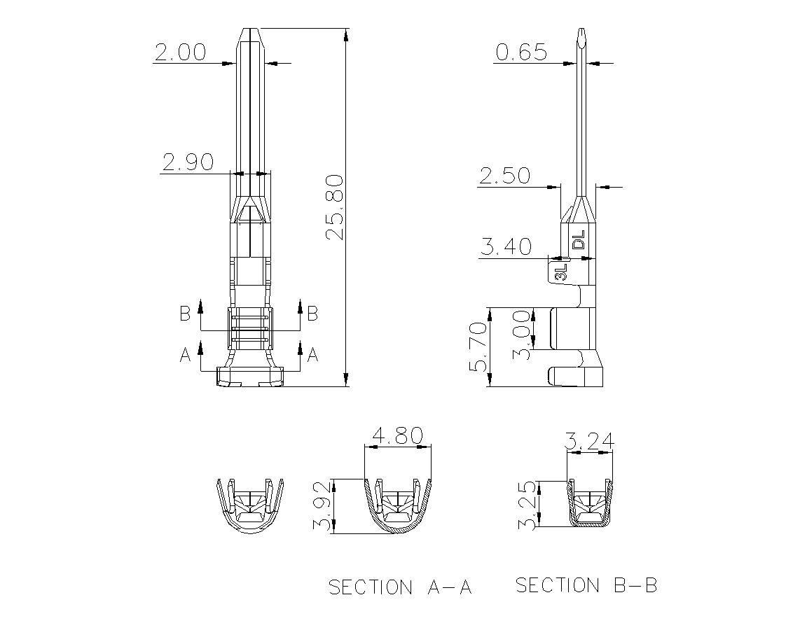 动态接插件连接器DL508V30M-03-2200-速普电子